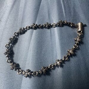 CH Tiny E Bracelet with Gems